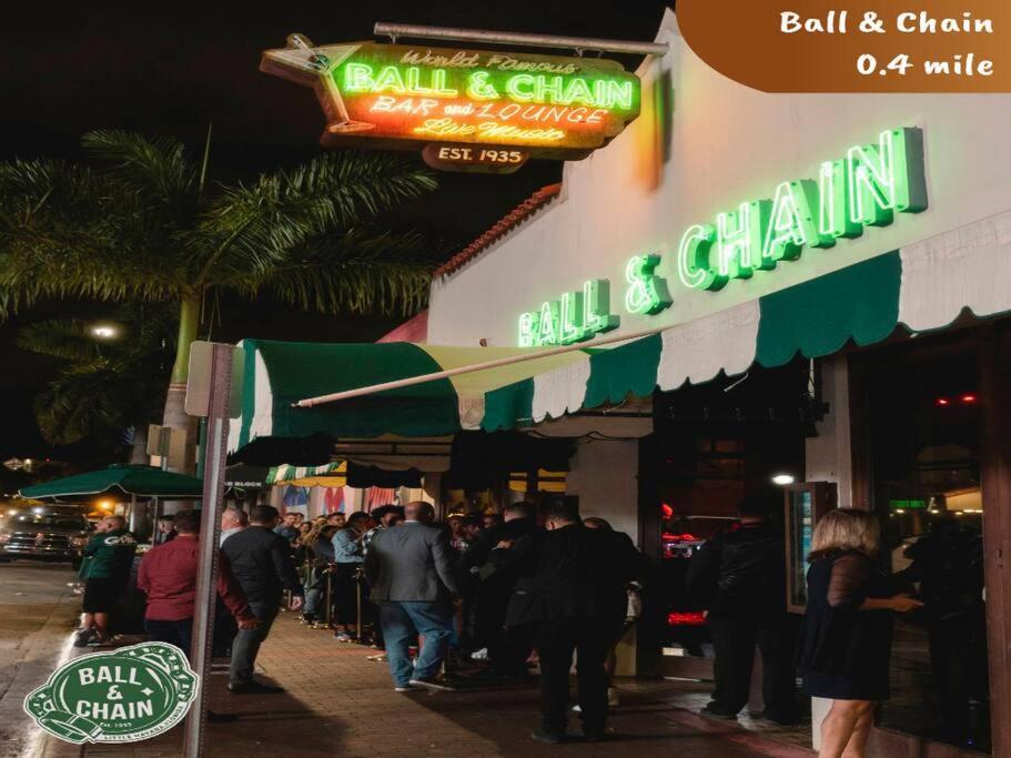 New! Havana Nights Villa ! Walk To Calle Ocho! Miami Bagian luar foto
